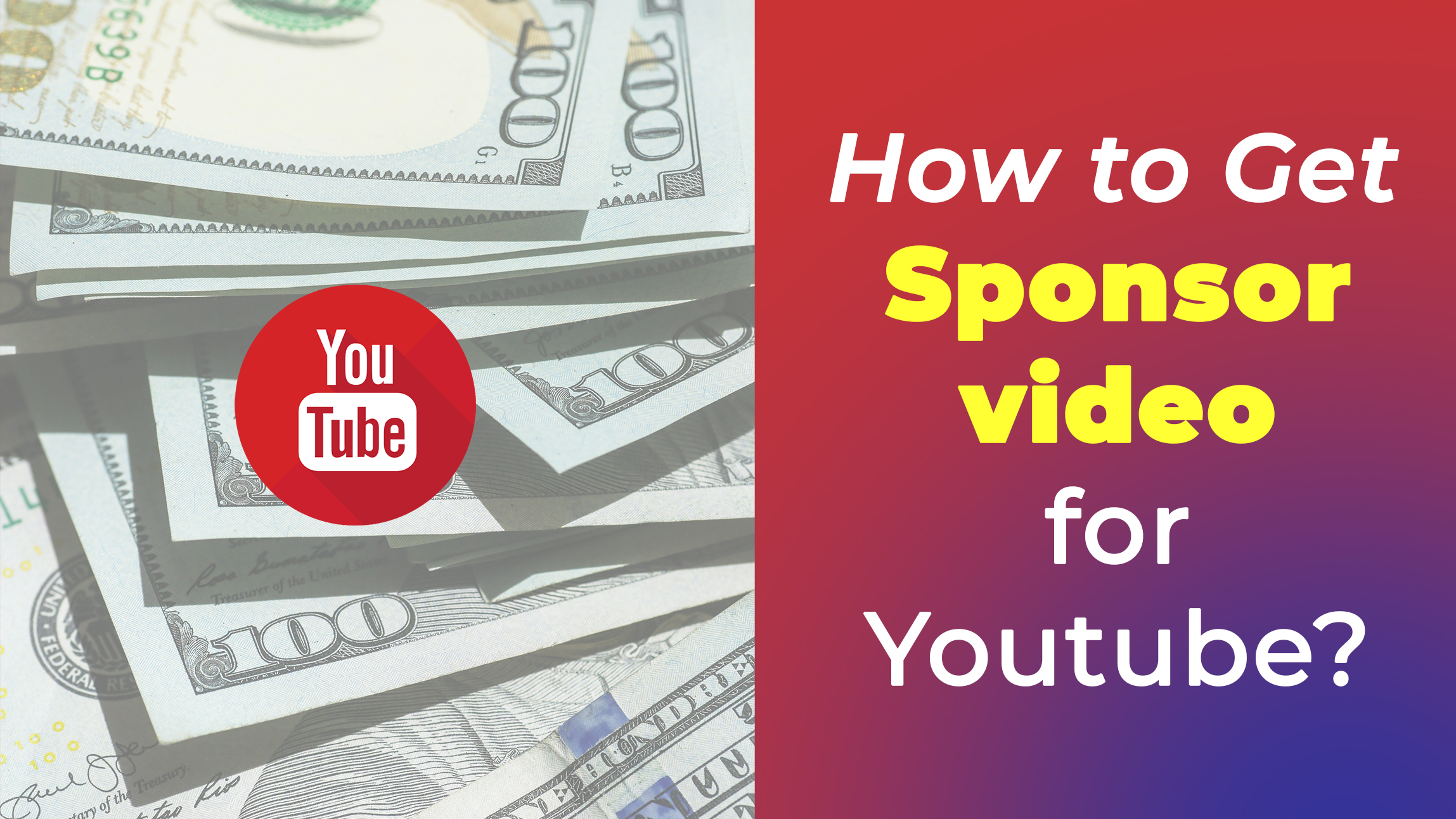 How to Get Sponsor Video