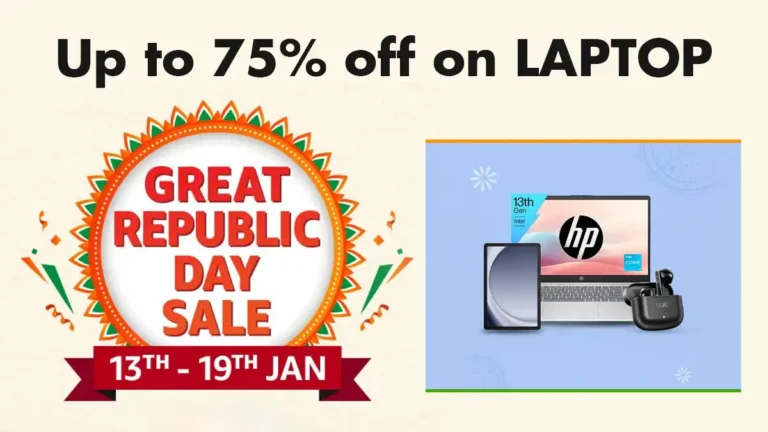 Amazon Great Indian Republic Day Sale on Laptops